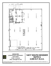 14017 S Gessner Rd, Missouri City, TX for lease Floor Plan- Image 1 of 1