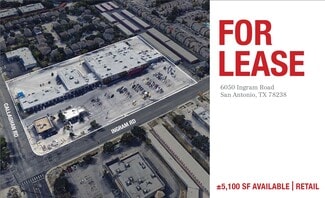 Plus de détails pour 6000-6064 Ingram Rd, San Antonio, TX - Commerce de détail à louer