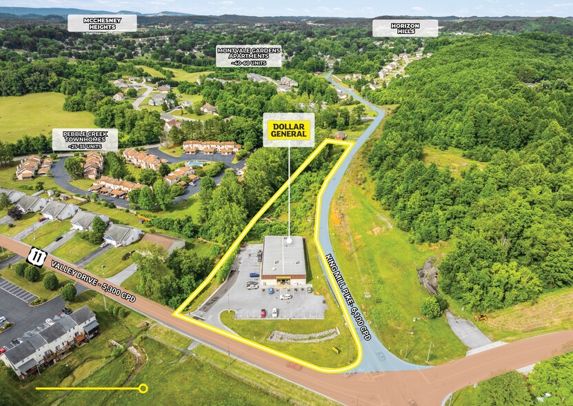 1055 E Valley Dr, Bristol, VA à vendre - Photo du bâtiment - Image 2 de 6