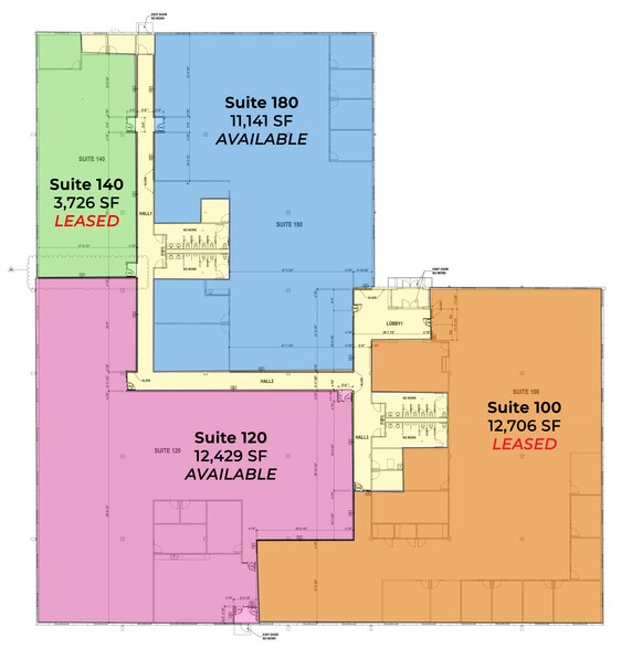 8850 NW 62nd Ave, Johnston, IA à louer - Plan d’étage - Image 2 de 10