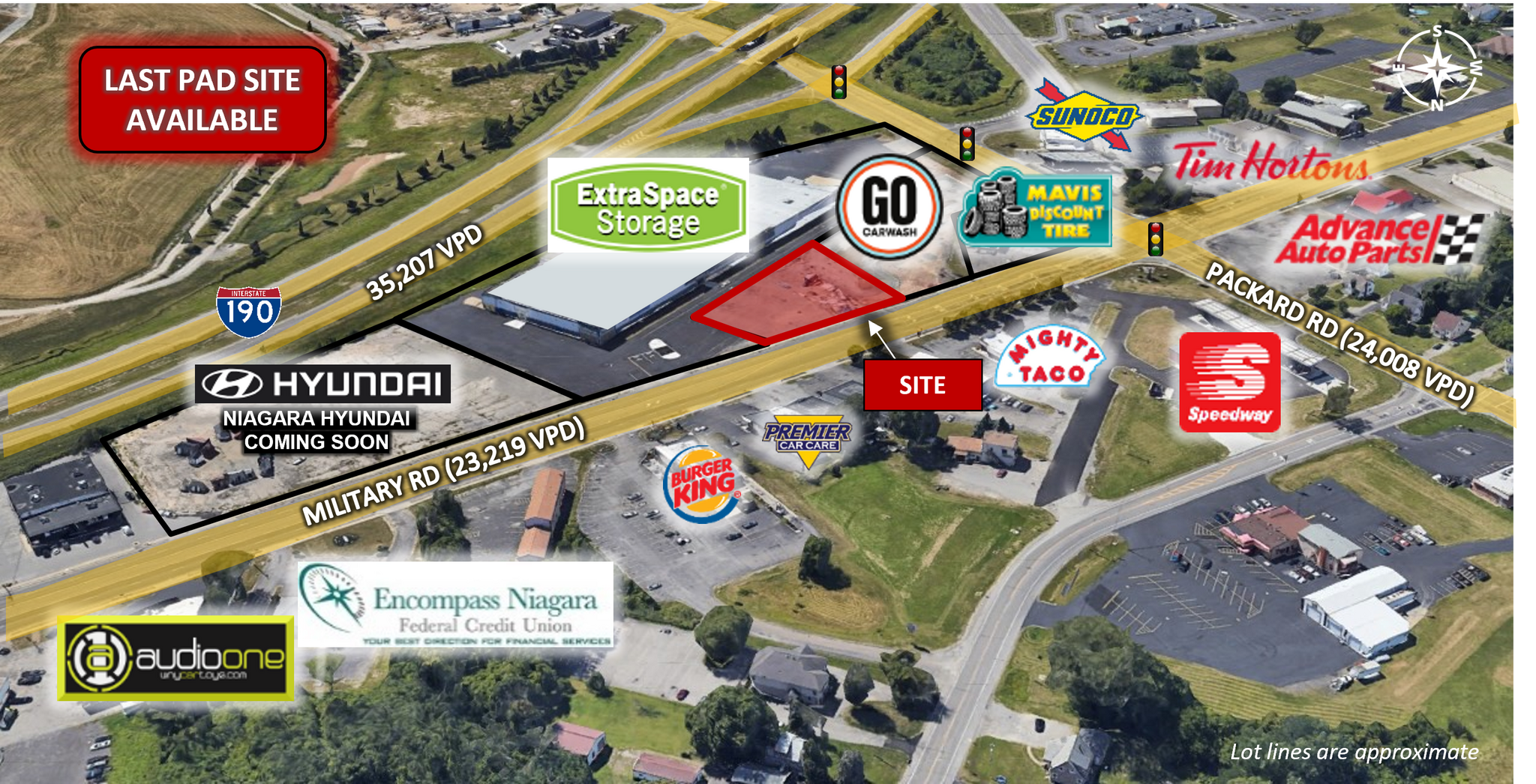 2700 Military rd, Niagara Falls, NY à vendre Photo principale- Image 1 de 5