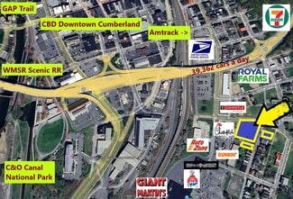 Plus de détails pour 231 Williams St, Cumberland, MD - Terrain à vendre