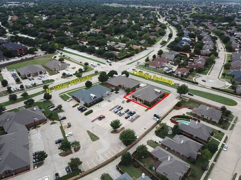579 N Valley Pky, Lewisville, TX for lease - Aerial - Image 2 of 5