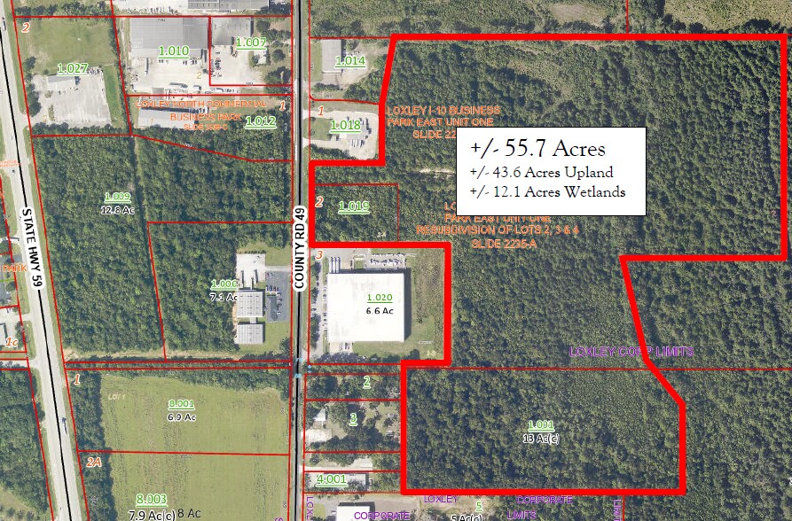 County Road 49, Loxley, AL for sale Building Photo- Image 1 of 4