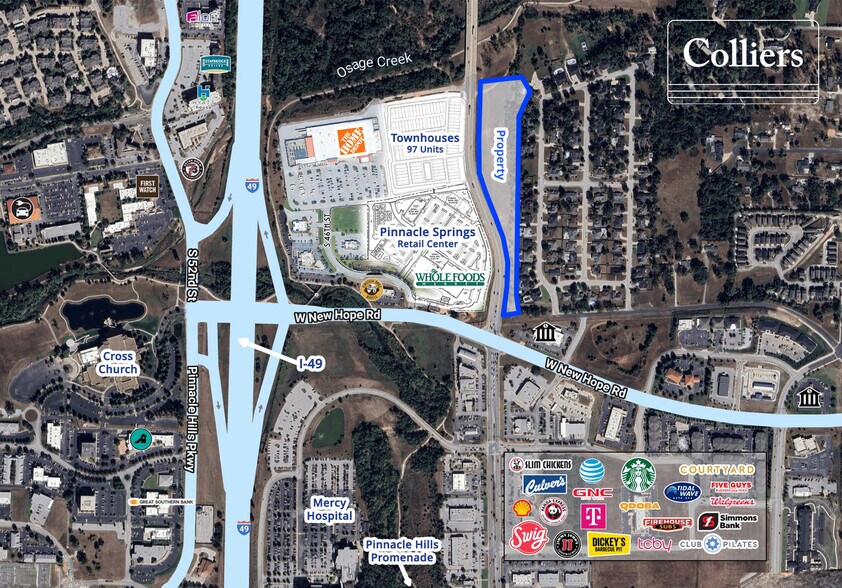 45th St & New Hope Rd, Rogers, AR à louer - Photo du bâtiment - Image 2 de 6