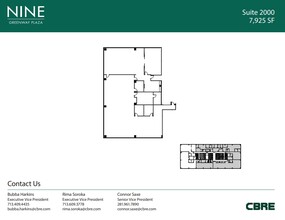 9 Greenway Plz, Houston, TX à louer Plan d’étage- Image 1 de 1