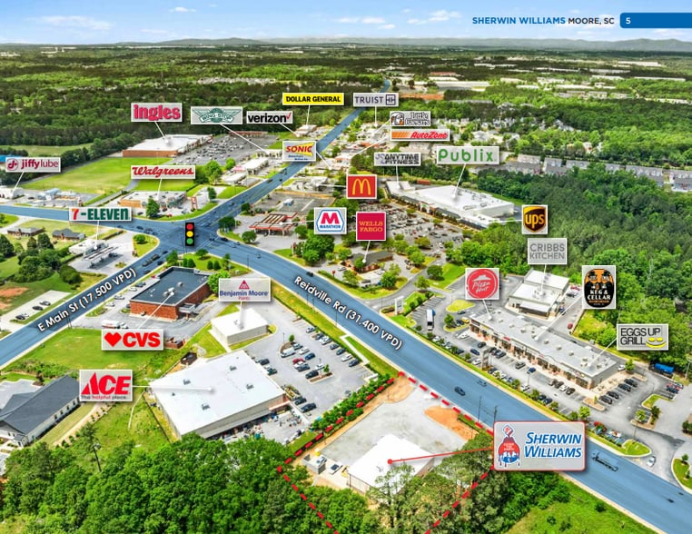 5852 Reidville rd, Moore, SC for sale - Building Photo - Image 3 of 4