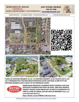 More details for E Western Reserve Rd, Youngstown, OH - Land for Sale