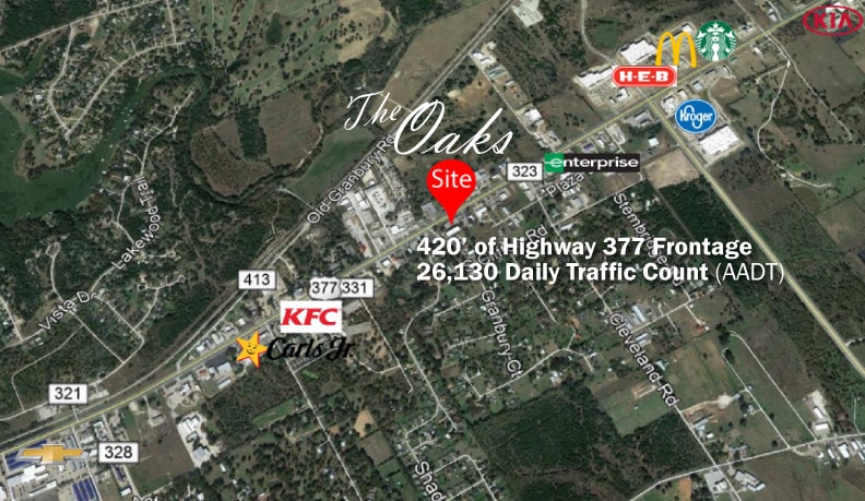 3301 E US Highway 377, Granbury, TX à louer - Aérien - Image 3 de 3