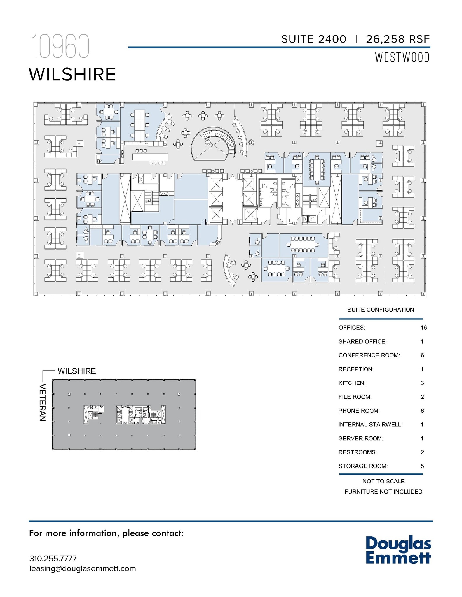 10960 Wilshire Blvd, Los Angeles, CA for lease Floor Plan- Image 1 of 1
