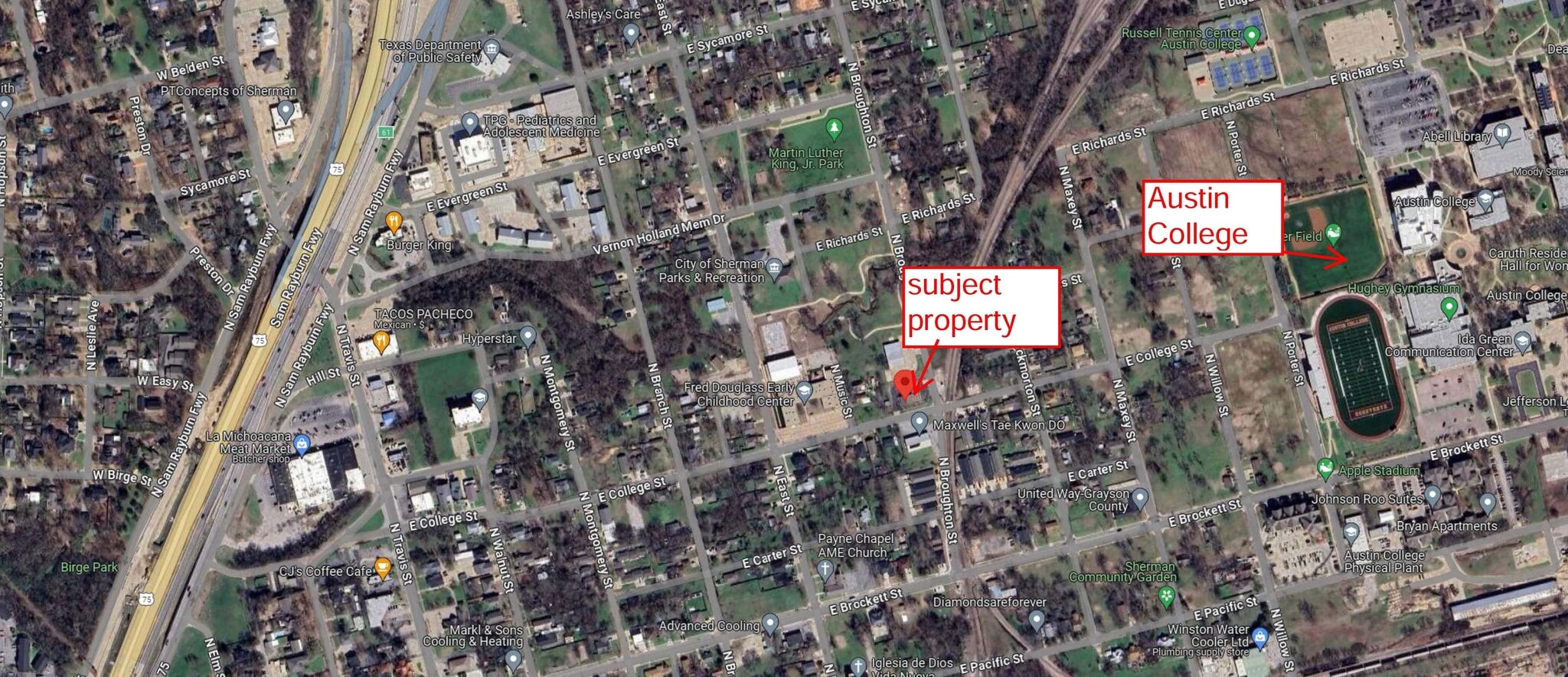 900 N Broughton St, Sherman, TX for lease Building Photo- Image 1 of 2