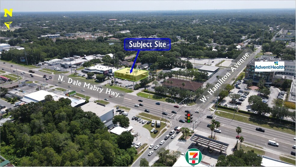 7211 N Dale Mabry, Tampa, FL à louer - Photo du bâtiment - Image 2 de 5