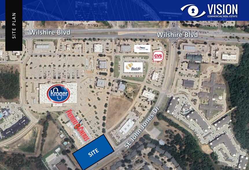 360 SE John Jones Dr, Burleson, TX for lease - Site Plan - Image 3 of 3