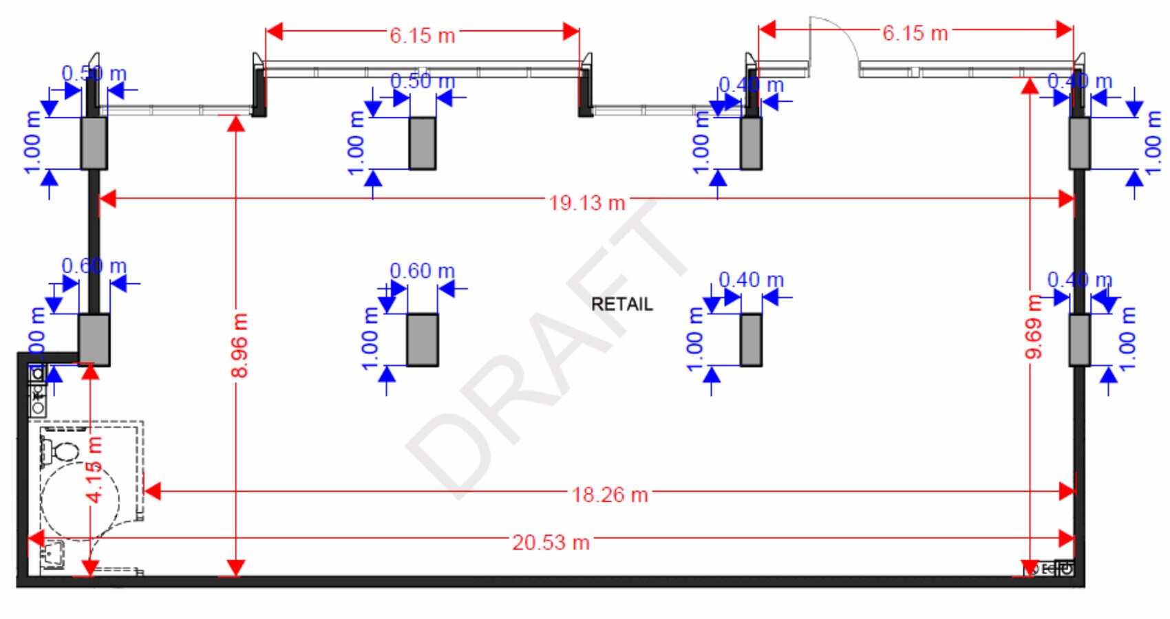 2035 Kennedy Rd, Toronto, ON M1T 3G2 - Unit 3 - - Floor Plan - Image 1 of 1