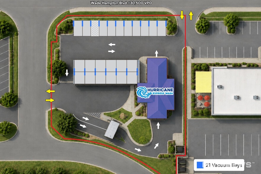 6050 Wade Hampton Blvd, Taylors, SC for sale - Building Photo - Image 3 of 4