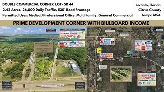 Plus de détails pour 271 W Gulf to Lake Hwy, Lecanto, FL - Terrain à vendre