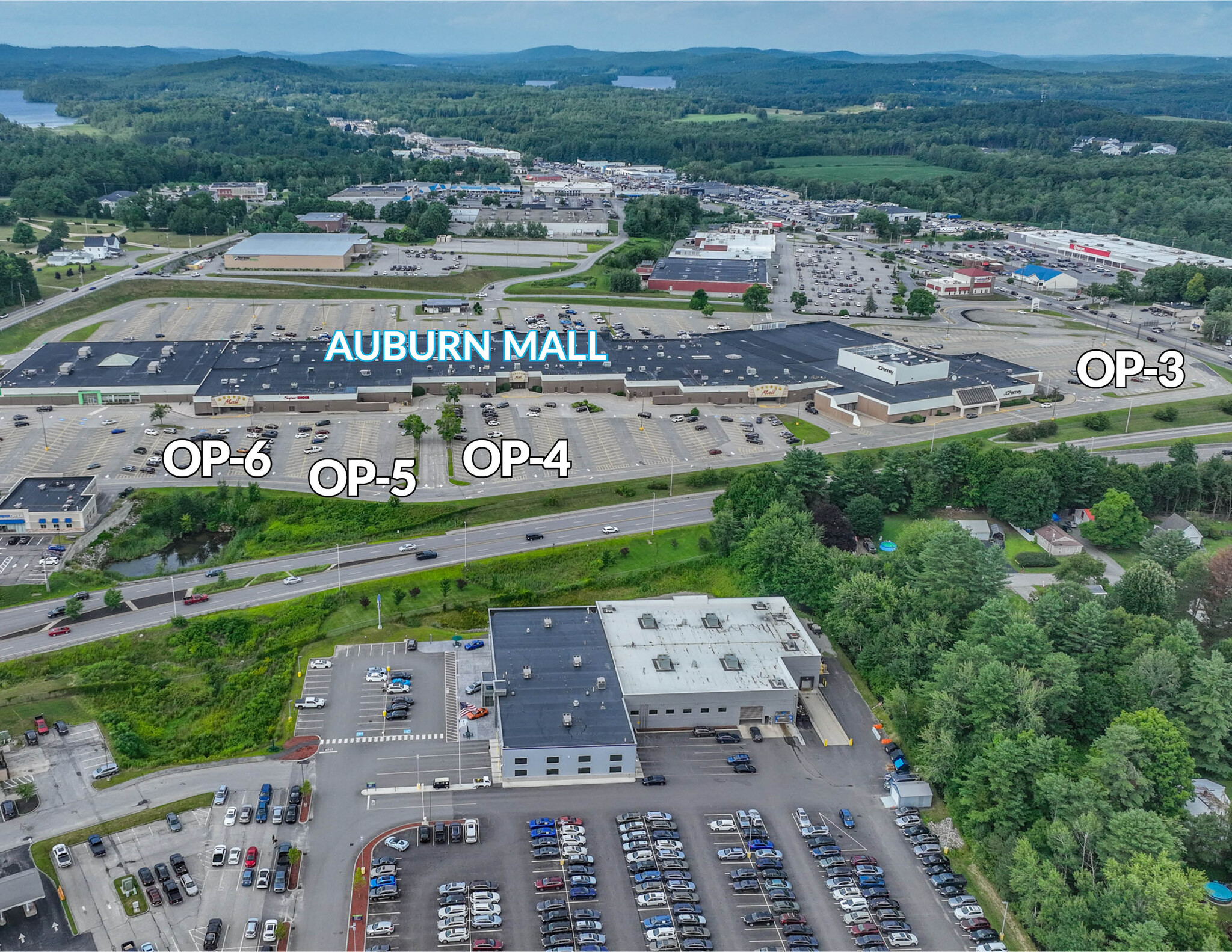 550 Center St, Auburn, ME for lease Aerial- Image 1 of 4