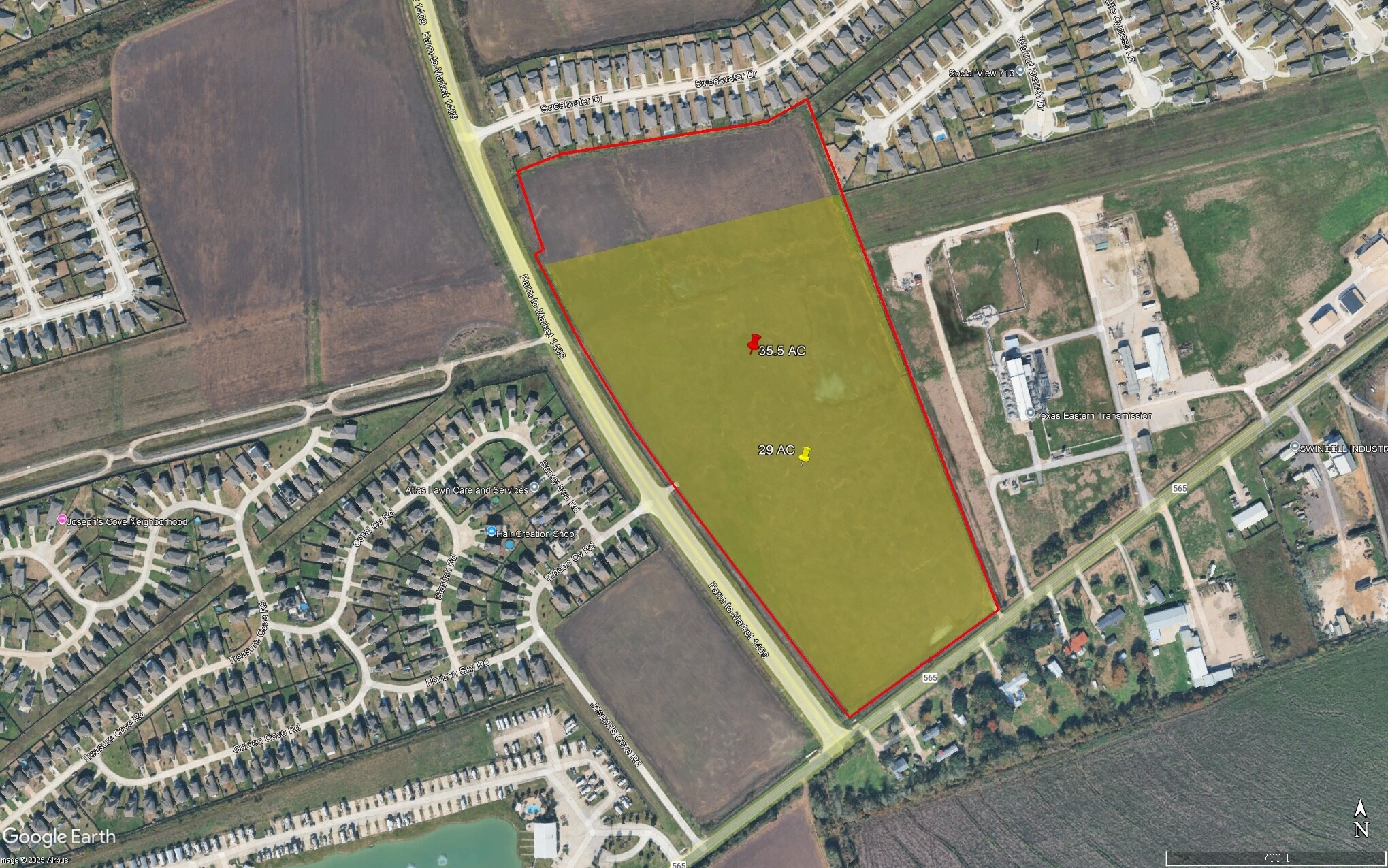 6419 Farm-to-Market 565, Baytown, TX à vendre Aérien- Image 1 de 2