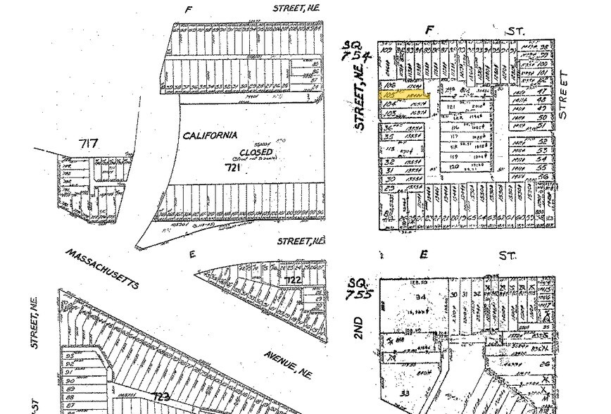 525 2nd St NE, Washington, DC à louer - Plan cadastral - Image 2 de 51