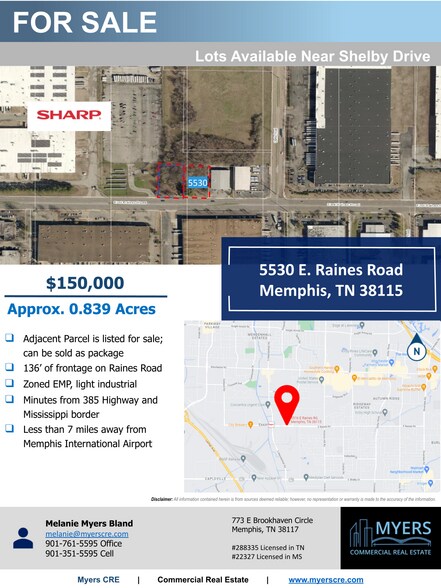 5530 E Raines Rd, Memphis, TN for sale - Primary Photo - Image 1 of 2