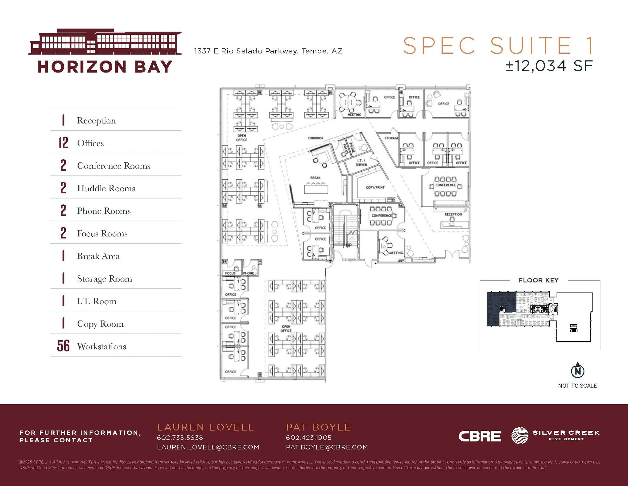 1337 E Rio Salado Parkway, Tempe, AZ for lease Floor Plan- Image 1 of 1