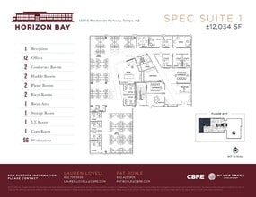 1337 E Rio Salado Parkway, Tempe, AZ for lease Floor Plan- Image 1 of 1