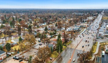 1520 S College Ave, Fort Collins, CO - AERIAL  map view
