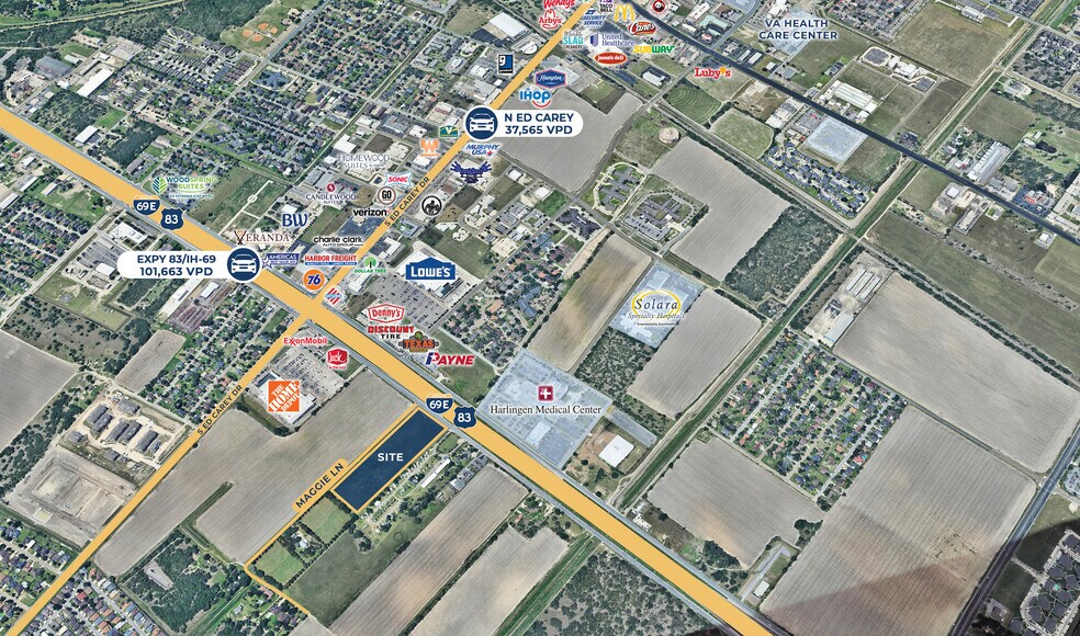 4714 S Expressway 83, Harlingen, TX à louer - Photo du bâtiment - Image 2 de 3