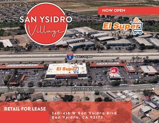Plus de détails pour 340-416 W San Ysidro Blvd, San Ysidro, CA - Commerce de détail à louer