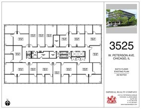 3525 W Peterson Ave, Chicago, IL for lease Site Plan- Image 1 of 4