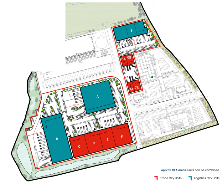 Rowan Way, Bognor Regis à louer - Plan de site - Image 2 de 2