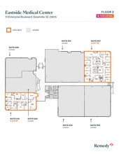 10 Enterprise Blvd, Greenville, SC à louer Plan d’étage- Image 1 de 1
