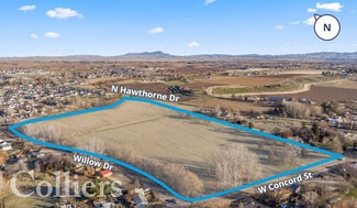 Plus de détails pour 0 N Hawthorne Ave & W Concord, Middleton, ID - Terrain à vendre