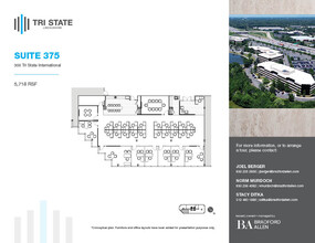 300 Tri State International, Lincolnshire, IL for lease Floor Plan- Image 1 of 1