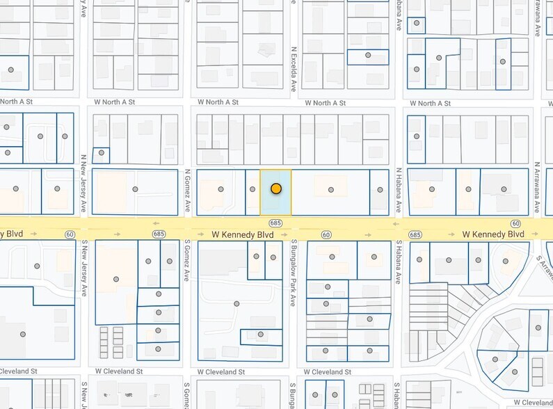 2905 W Kennedy Blvd, Tampa, FL à vendre - Plan cadastral - Image 2 de 9