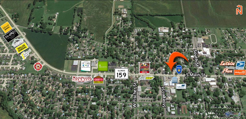 102 S Main St, Smithton, IL à vendre - Photo du bâtiment - Image 2 de 3