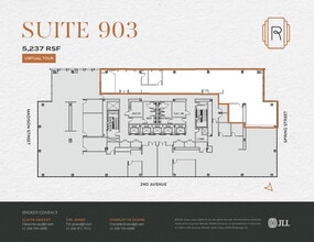 1015 2nd Ave, Seattle, WA à louer Plan d’étage- Image 1 de 9