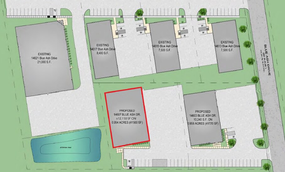 14607 Blue Ash Dr, Houston, TX à vendre - Plan de site - Image 2 de 5