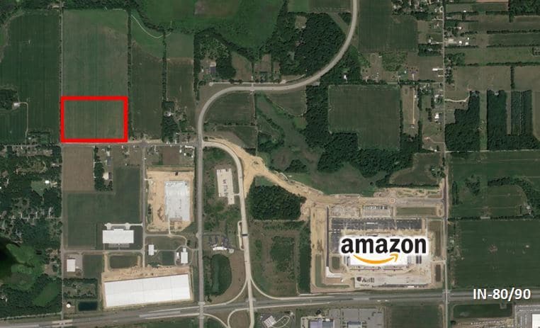 County Road 4, Elkhart, IN for sale - Aerial - Image 1 of 1