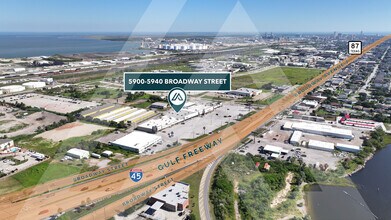 5900-5940 Broadway St, Galveston, TX - Aerial  map view - Image1