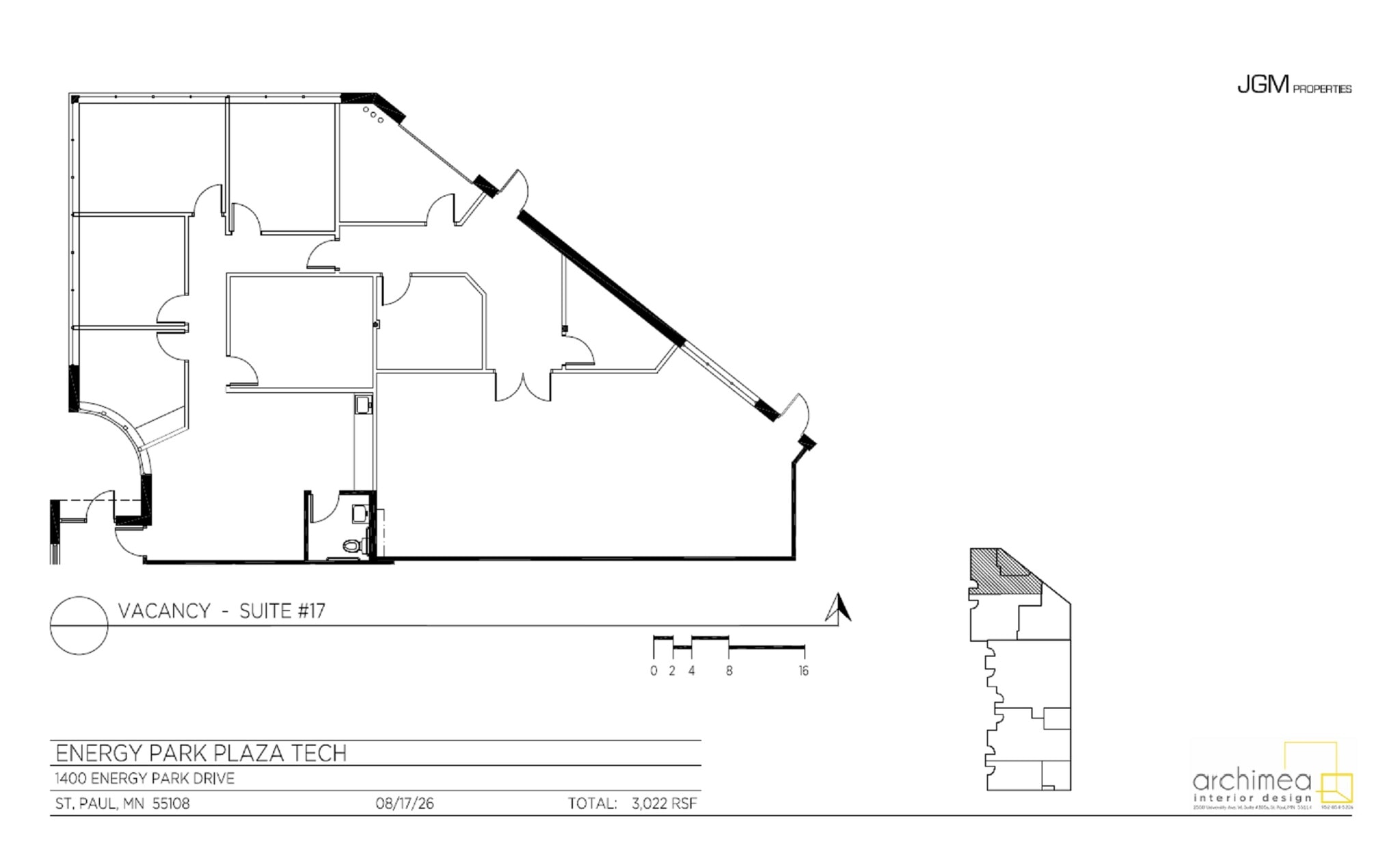 1400-1410 Energy Park Dr, Saint Paul, MN à louer Plan d’étage- Image 1 de 1