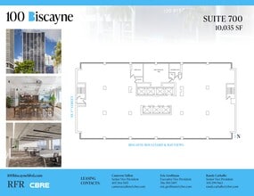100 N Biscayne Blvd, Miami, FL for lease Site Plan- Image 1 of 1