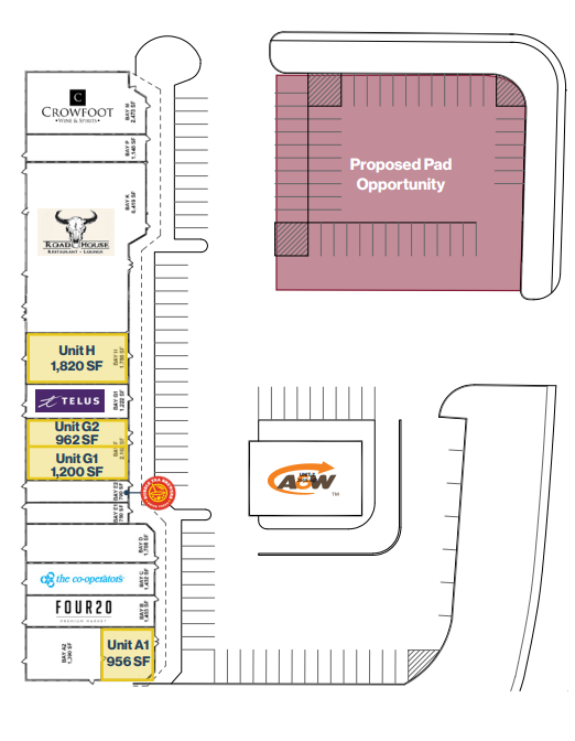 510 Hwy-1 Hwy, Strathmore, AB for lease Site Plan- Image 1 of 1