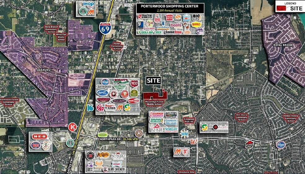 Argonne Woods Drive, Porter, TX for sale - Building Photo - Image 2 of 2