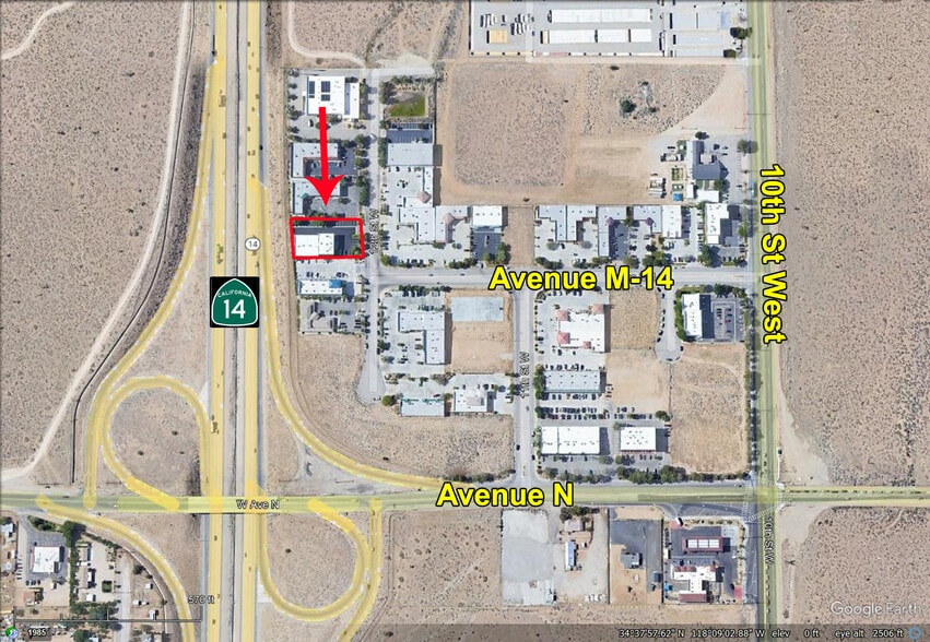41307 12th St W, Palmdale, CA for lease - Building Photo - Image 2 of 13
