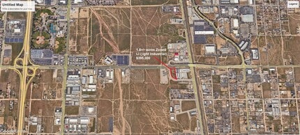 Ave L, Lancaster, CA - AÉRIEN  Vue de la carte - Image1