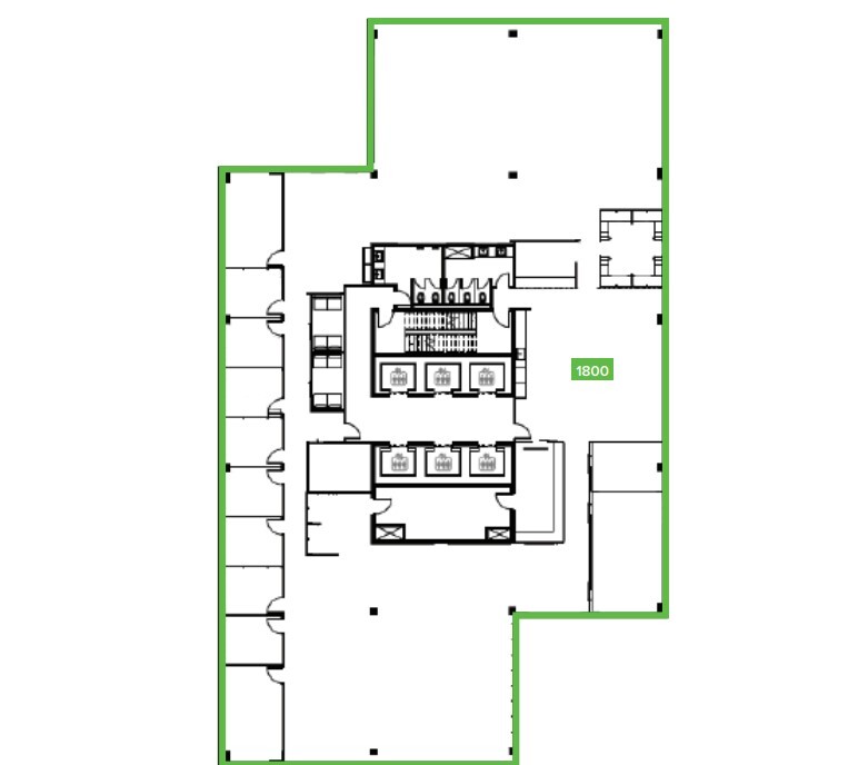 10130 103 St NW, Edmonton, AB for lease Floor Plan- Image 1 of 1