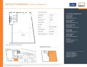 4406-4408 W Vanowen St, Burbank, CA à louer Plan de site- Image 1 de 1