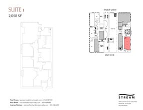 214 2nd Ave N, Nashville, TN for lease Floor Plan- Image 1 of 1