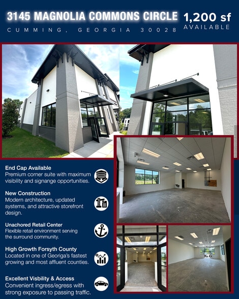 3145 Magnolia Cmns cir, Cumming, GA for lease - Building Photo - Image 1 of 1